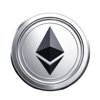 Ethereum (ETH) coin'ini vurgulayan hareketli grafik bileşeni