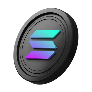 Solana (SOL) coin'inin hero banner bölümünün yanında yer aldığı görüntü