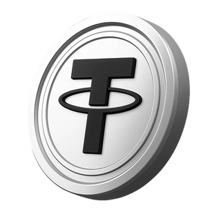 Tether USDT coin'in gösterildiği hesap bilgileri alanı